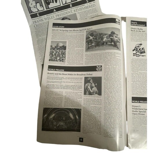 Disney Eyes & Ears 1994 Vol 24 # 14/17/25/ 1996 The Hunchback Of Notre Dame RARE - Picture 14 of 14